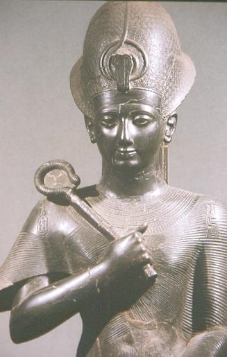 Ramses II., Bronzestatue im Museo Egizio, Turin